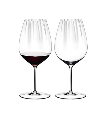 Authentische RIEDEL Performance Rotweingläser Paar Set Cabernet/Merlot 834ml
