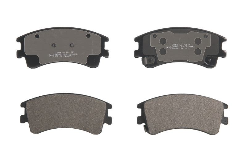 Plaquettes de freins avant BRECK 24046 pour MAZDA 6 GG en acier fritté