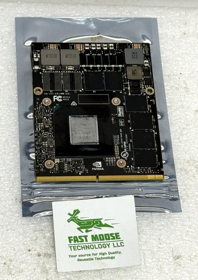 NVIDIA Quadro P3000 N17E-Q1-A1 6GB GDDR5 Lenovo P71 - Image 2 of 4