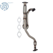 Exhaust Y Flex Pipe For 09-17 Chevy Traverse GMC Acadia 09-13 Buick Enclave 3.6L