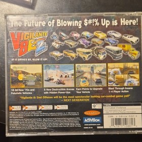 Activision Vigilante 8: 2nd Offense Sega Dreamcast Car Combat NTSC-U/C 1999