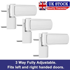 Double Glazing Doors UPVC Door Flag Hinge High Security 3D Adjustable Aluminium