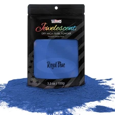 Royal Blue Mica Pearl Powder 3.5oz Cosmetic Grade Resin Soap Slime Makeup Art