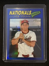 🔥Jacob Young 2026 Topps Heritage #279 Blue Border 132/150 Nationals