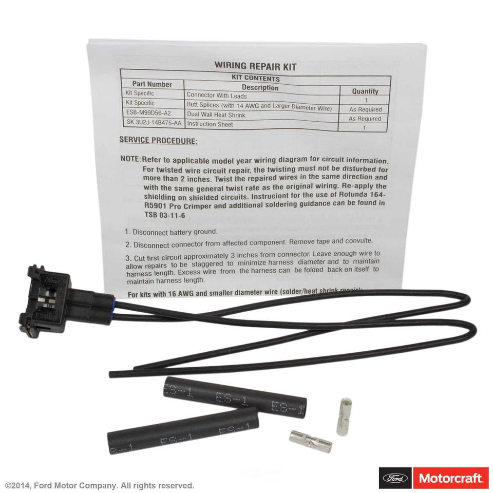 Conector de derivación de turbocompresor Motorcraft WPT-1054 Foto 3 de 3