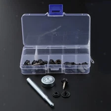 10 Sets Copper Snap Buttons Snap Button Stainless Canvas