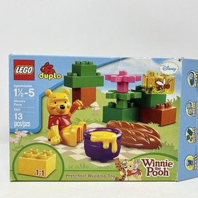 LEGO 5945 DUPLO Disney Winnie the Pooh Picnic Bread Honey Bee Vintage