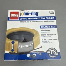 OATEY Johni-Ring, Jumbo Reinforced Wax Ring 31185L 