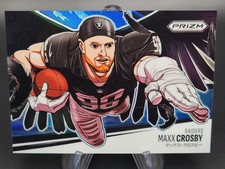 Maxx Crosby 2025 Panini Prizm Manga Case Hit