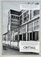 Crittall Windows - Braintree Essex -  1954 Cutting 405