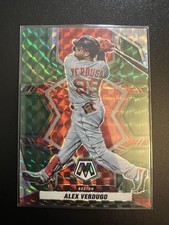 2022 Panini Mosaic - Alex Verdugo #139 Green Mosaic Prizm