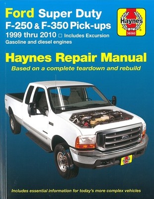 Haynes Handbuch: Ford F250 & F350 & Excursion Reparaturanleitung/Reparatur-Buch