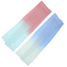2 Pairs Arm Sleeves for Men Fashion Stretchable Cooling Women Protectors Work