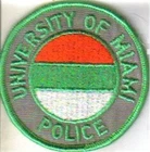 early UNIVERSITY OF MIAMI POLICE patch