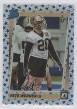 2021 Panini Donruss Optic Rated Rookie Stars Prizm Pete Werner #276 n0c