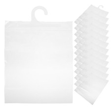 25 Pcs Transparent Hanging Storage Bag Clothing Bags for Clothes