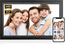 15.6" WiFi Digital Photo Frame, 64GB, Touch Screen, Perfect Gift for Parents
