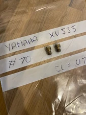 Yamaha XV535 Virago carburettor jets # 70  , See below