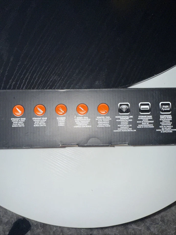 Afilador de cuchillos de piedra de afilar diamante de grano doble SHARPAL 162N 325/1200 (8x3 pulgadas) Foto 2 de 3