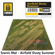 Ammo SCENIC MAT Airfield Dusty Summer 245x245mm Diorama Mig Jimenez MIG8484
