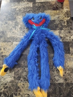 Huggie Wuggie Plush Poppy Playtime Chapter 1 Plush Blue Authentic