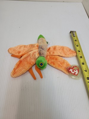 Ty Beanie Baby Glow The Lightning Bug - DOB January 4, 2000 Plush Toy