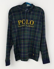 POLO RALPH LAUREN MENS VELOUR SLEEPWEAR HOODIE SIZE MEDIUM