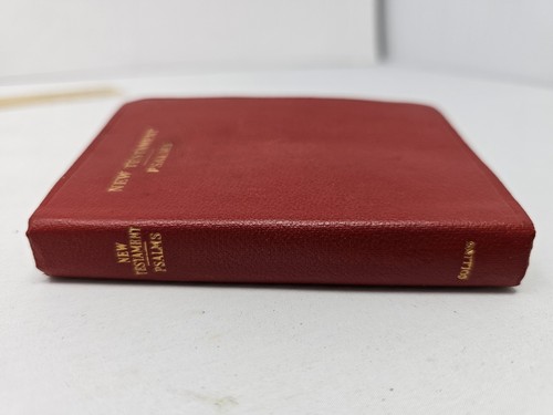 Collins New Testament + Psalms - Genuine Leather Pocket Bible Red - Imagen 2 de 9