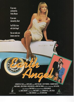 P252/5  Filmplakat (DIN A4)  EARTH ANGEL Cindy Williams  Cathy Podewell