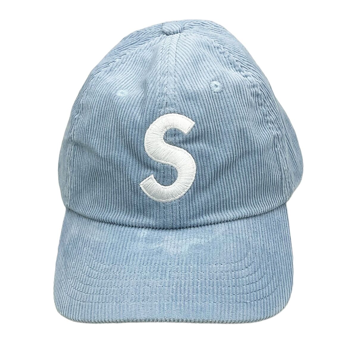 Supreme SS21 Fine Wale Corduroy S Logo 6-Panel Cap Light Supreme SS21 Fine Wale Corduroy S Logo 6-Panel Cap Light