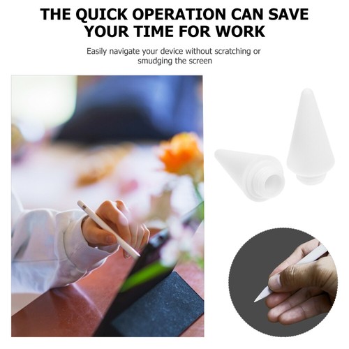 2 Pcs Anti-mistake Tip Soft Tipped Stylus Capacitive Replacement Tips - Zdjęcie 6 z 12