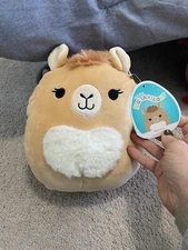 Squishmallow - Llama/Camel - Name: "Rahima" #S8#1036, Squishdate 06/03/21, NWT