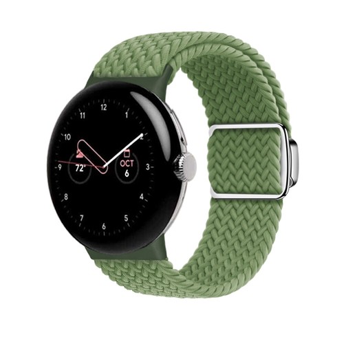 Replacement Strap For Google Pixel Watch 1 2 Sport Band Nylon Braided Bracelet - Picture 10 of 53