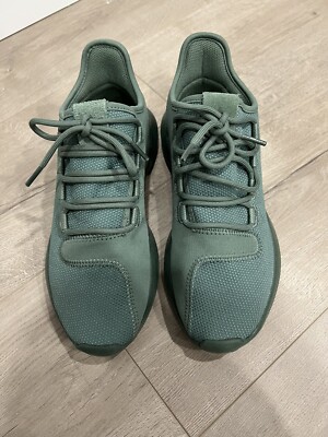 ADIDAS Tubular Shadow Trace Green Athletic Running Shoe (Womens US 6)