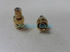 1x Adapter BNC Male to RCA Phono Female Audio Vedio Plug Connector Gold Plated