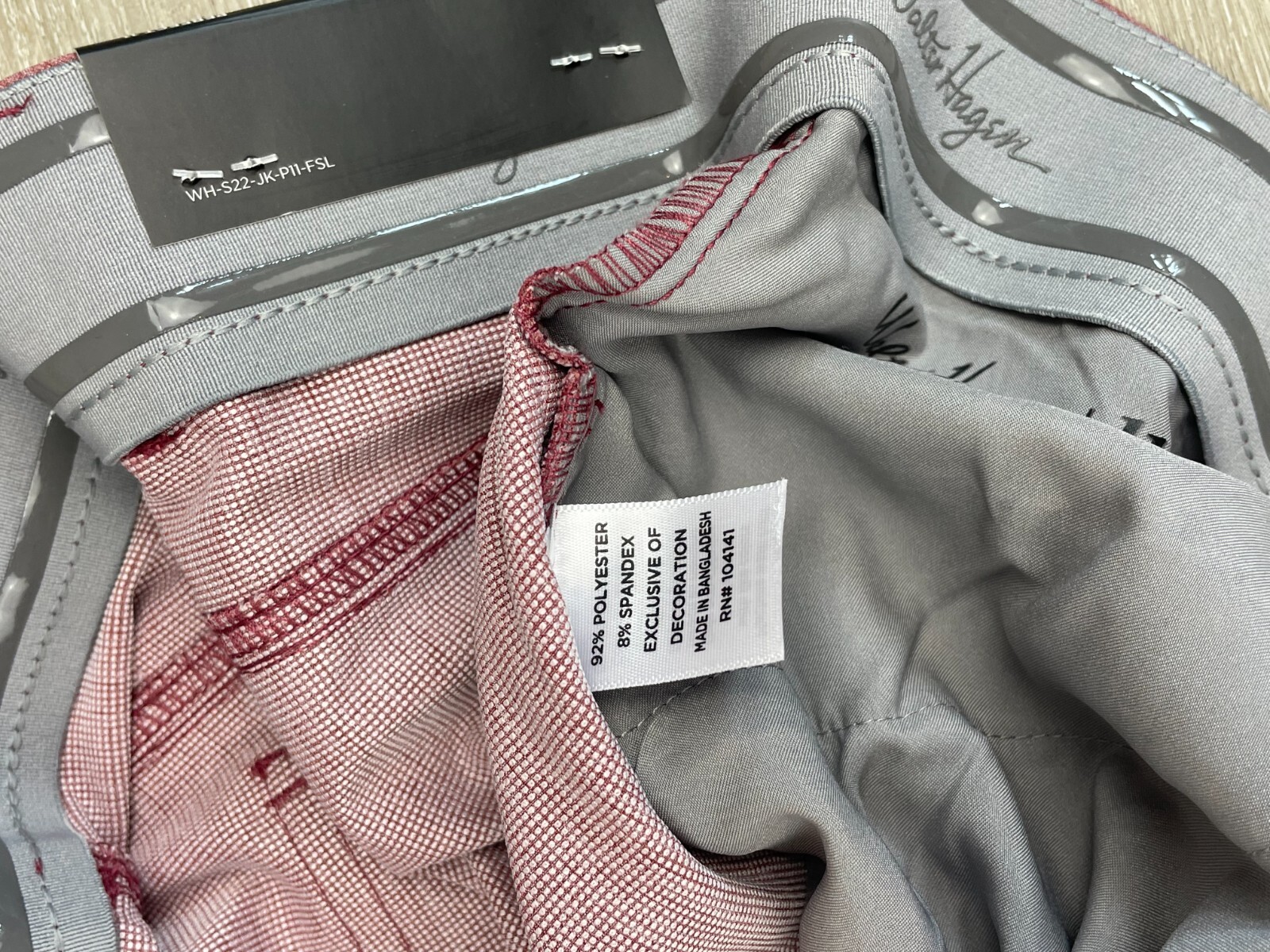 Walter Hagen Men's HydroDri Stretch Golf Pants, 5 Pocket, Slim Fit