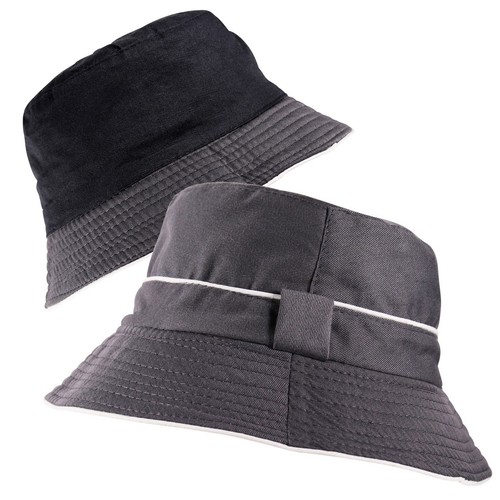 MRKU HEADWEAR 2 TONE REVERSIBLE BUCKET BUSH FISHERMAN HAT BOONIE SUN CAP - Picture 17 of 22