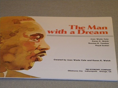 The Man with a Dream Chidren's Book Martin Luther King Vintage 1977 VG - Bild 4 von 9