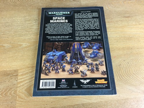 SPACE MARINE CODEX - WARHAMMER 40K - GAMES WORKSHOP - 2008 EDITION - Picture 2 of 2