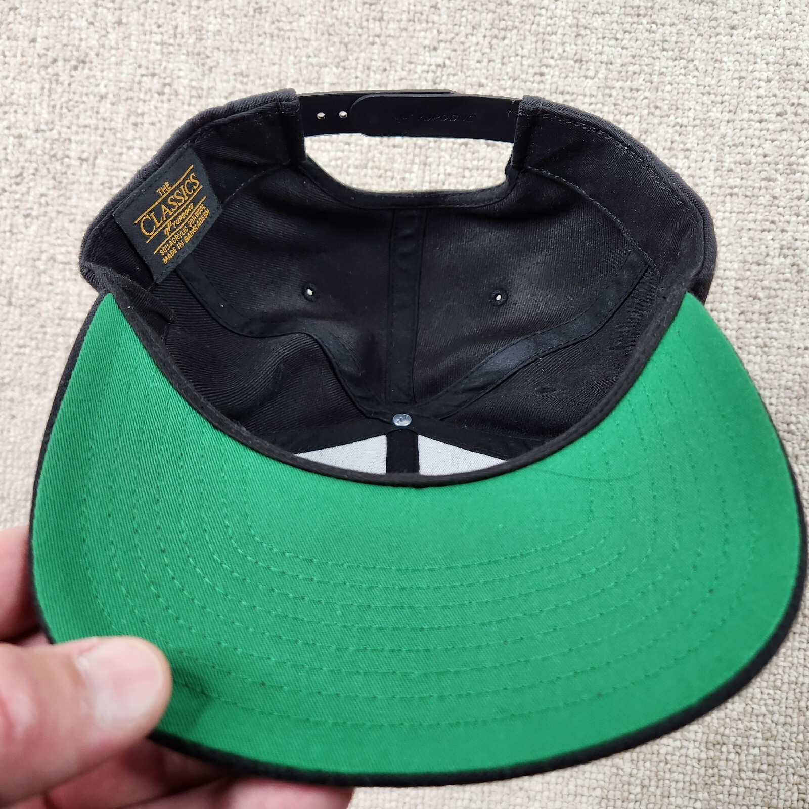 Satanic Beer Hat SATAN DEVIL HELL snapback Stone … - image 11