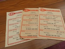 A K C Services Cinema Films 1947 Bath Galim, Camp 193 Army Kinema Corporation