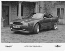 Aston Martin Virage 6.3 Coupe 1991-92 Original UK Market Press Photograph FAIR