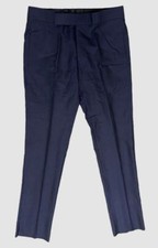  898 Emporio Armani Men's Blue Wool Silk Tuxedo Suit Dress Pants Size 50