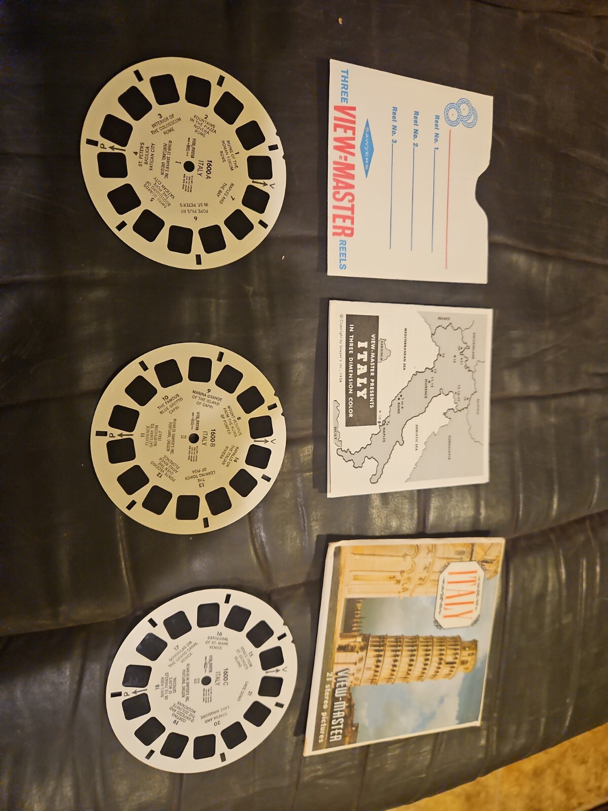 VIEW MASTER Reels B180 Italy