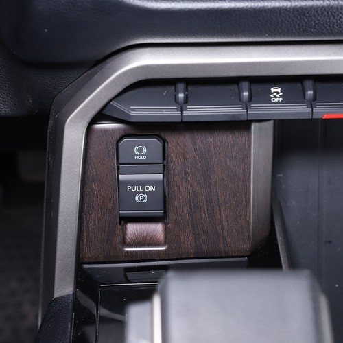 Marco de rompemanos eléctrico de madera de roble ABS cubierta de moldura para Toyota Tundra/Sequoia 2022+ - Imagen 3 de 12