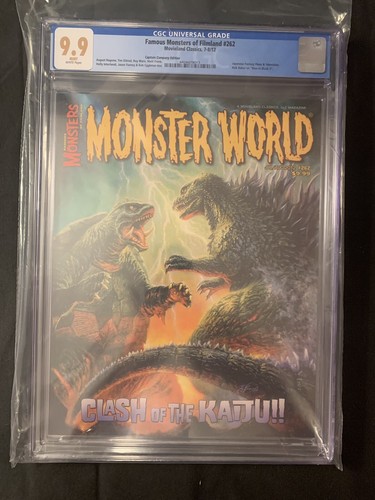 Famous Monsters of Filmland Magazine #262 CGC 9.9 Highest graded White pages. - Picture 3 of 3