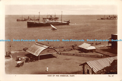 R389734 Blick auf den Hafen Aden No 22 Ägyptische Zigarettenfabrik M S Lehem und