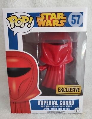 Funko Pop! Vinyl: Imperial Guard Red Star Wars e  #57  Exclusive (Walgreens)