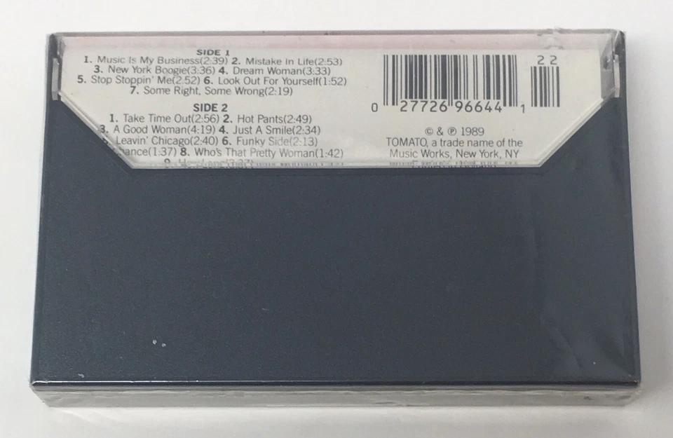 ROOSEVELT SYKES “Music Is My Business” SEALED Cassette Tape Blues Tomato 80s - Image 2 of 3