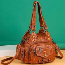 New Fashion High Quality Woman Messenger Bag Luxury Soft Leather Handbags